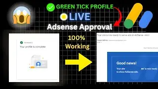 😱 100% FAST Approval ✅ Google AdSense Green Tick Payment Profile | Secret Setup 2025