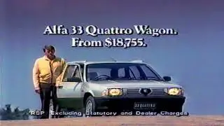 Alfa 33 Quattro Wagon - Colin Bond (Australian Car Racing Driver)