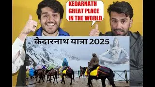 Kedarnath Yatra 2025 | Kedarnath Dham Complete Tour Guide | Sonprayag To Kedarnat AFGHAN REACTION