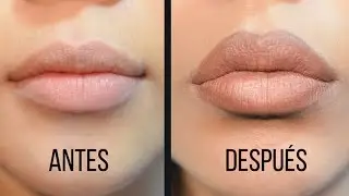 Cómo tener labios más GRUESOS y GRANDES sin cirugía⎢Maquillaje de labios ⎢Day Arvizu♡