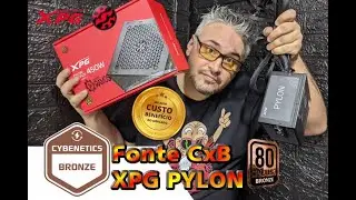 👉 🔥 Melhor FONTE Custo X Benef&iacute;cio - Review XPG Pylon 450w e Teste de FOGO !!!