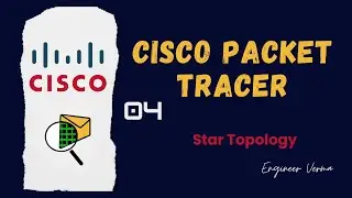 04 Star topology using cisco packet tracer | Cisco packet tracer