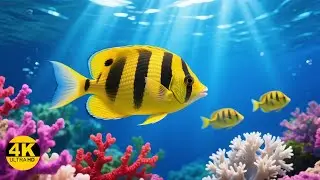 The Best 4K Aquarium &ndash; Soothing Jellyfish & Reef Fish with Sleep Music