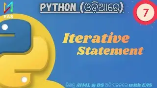 while & for Loops, range(), & Nested Patterns (Part-07) | Python Loops Tutorial in Odia |