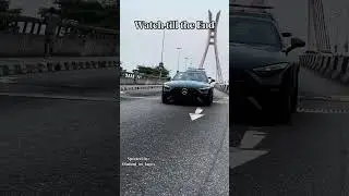 SL 63 AMG driven by billionaire Kcee on the street of Lagos washere keep bombing nii #viral #fyp