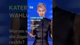 Junge W&auml;hler blieben knapp unter der F&uuml;nf-Promille-H&uuml;rde. Lisa Eckhart bei der #Humorzone Dresden