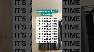 Find 3 mistakes in 5 second (part-85) #find #search #brainteaser #puzzle