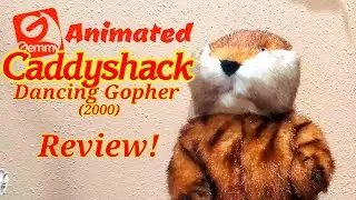 Gemmy Animated Dancing Caddyshack Gopher (2000) Review!!