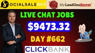 Social Sale Rep Day 662 - My Lead Gen Secret Clickbank Case Study
