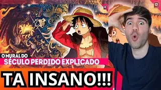 ELE DESCOBRIU TUDO!!! - O MURAL DO SÉCULO PERDIDO EXPLICADO - ONE PIECE @CanalMangaQ