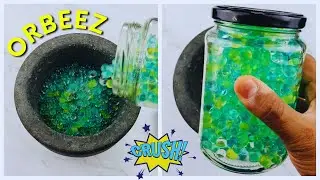 Oddly Satisfying ASMR Hand Crushing Orbeez Full Video