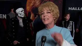 Halloween Kills Los Angeles Premiere - Itw Jamie Lee Curtis (official video)