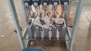 10steps 630A capacitor bank panel installation 