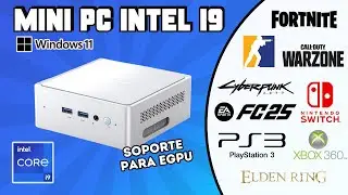 Este Mini PC es Super Potente! MinisForum NAB9 Plus i9 12900HK Fortnite Warzone FC25 PS3 Switch