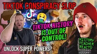 Nightmare World of TikTok Conspiracy Slop | Miniminuteman | History Teacher Reacts