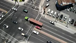 Santa Ana traffic in reverse