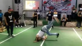Bboy Battle 1 vs 1 :Bboy Fino vs Bboy Ares /21Aniversario RPZ by Rapaz crew 2017