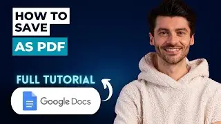 How to Save Google Docs as PDF [2026 Guide]