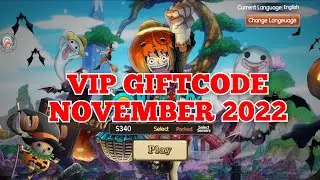 PIRATE ADVANCE OCEAN FANTASY : VIP GIFTCODE FOR NOVEMBER 2022