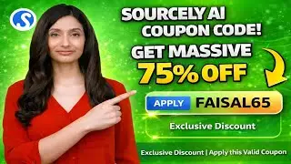 Sourcely Ai Coupon Code | Get Massive 75%Off Exclusive Discount | Apply this Valid Coupon(FAISAL65) 