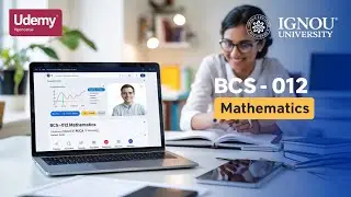 BCS 012 Mathematics Full course #bcs012 #bca #ignoumath