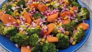 ensalada de brocoli y zanahoria