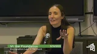 Evening with Vermont Poverty Law Fellow: Immigration Law as Poverty Lawyering
