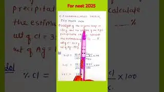 Jee mains questions for neet 2025 #neetquestionpractice #chemistry #chemistryjeemains #cpsharmaclass
