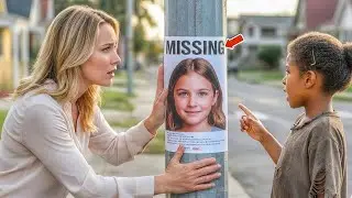 Ma’am… I Know That Missing Child,” the Girl Said — The Millionaire Woman Broke Down