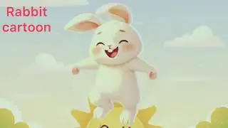 Rabbit cartoon##￼