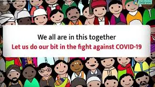 Our fight is against #COVID19, not each other! Together we will fight #COVID19.