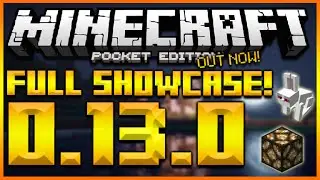 ★MINECRAFT POCKET EDITION 0.13.0 - UPDATE FULL SHOWCASE REDSTONE, RABBITS, TEMPLES (MCPE 0.13.0)★