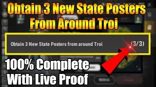 Obtain 3 New State Posters From Around Troi | SP Story Mission