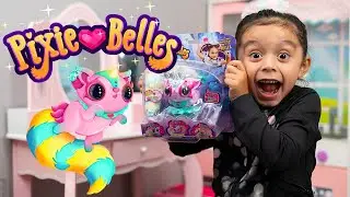 Pixie Belles - Rosie (pink) with bonus tail by Wowwee Unboxing and Play