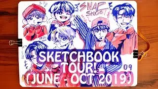 SKETCHBOOK TOUR! [June -Oct 2019]