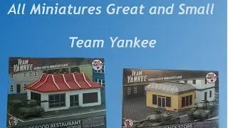 Team Yankee Terrain review - Fast Food and Convenience Store