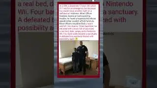 🤔&hearts;️Officer Turns 911 Call Into Life Makeover #shorts #usa #uk