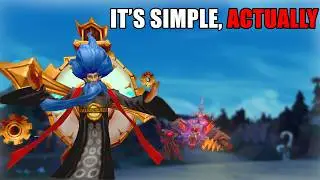 How to deal with being camped as support - Master Game Review