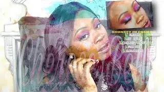 SUNSET IN COSMO CUT CREASE EYESHADOW + FULL FACE MAKEUP TUTORIAL