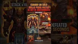Cuando un solo brujo pod&iacute;a matar al rey de Ventormenta
