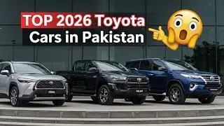 Top Toyota Upcoming Cars in Pakistan 2026 (Hybrid + EV + SUVs)