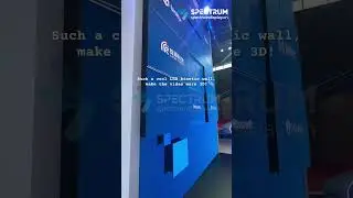 So cool the LED kinetic wall, right? From us, Spectrum! You must like it! #kineticscreen #leddisplay