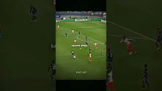 How Mbappe's Speed is Breaking Records and Defying Limits💪🏽🐐 #shorts #mbappe