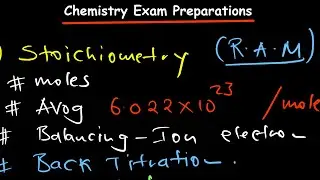 Chemistry Exam Final Lap Guidance