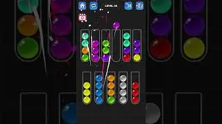 Ball Sort Puzzle by Guru Game: Levels 41, 42, 43, 44, 45