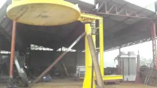 Vertical Ladle Preheater with Automatic Swivelling Mechanism,