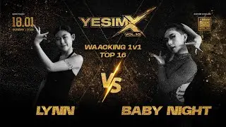 Lynn VS Baby Night | Waacking 1V1 Battle  Top 16 | Yesim vol.10 Malaysia