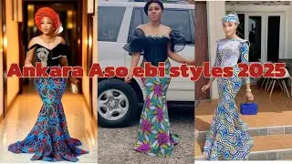 Ankara Aso ebi styles for ladies 2025||Ankara for all occasion||Ankara styles||Trendy Aso ebi Ankara