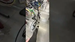 The Walmart bike is heavy as shit #shorts #walmart #bike