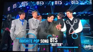 BTS Wins Favorite Pop Song at the 2021 American Music Awards